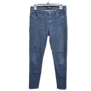 Dish by Duer Performance Skinny Jeans Blue Womens Size 27 Stretch Denim Mid Rise
